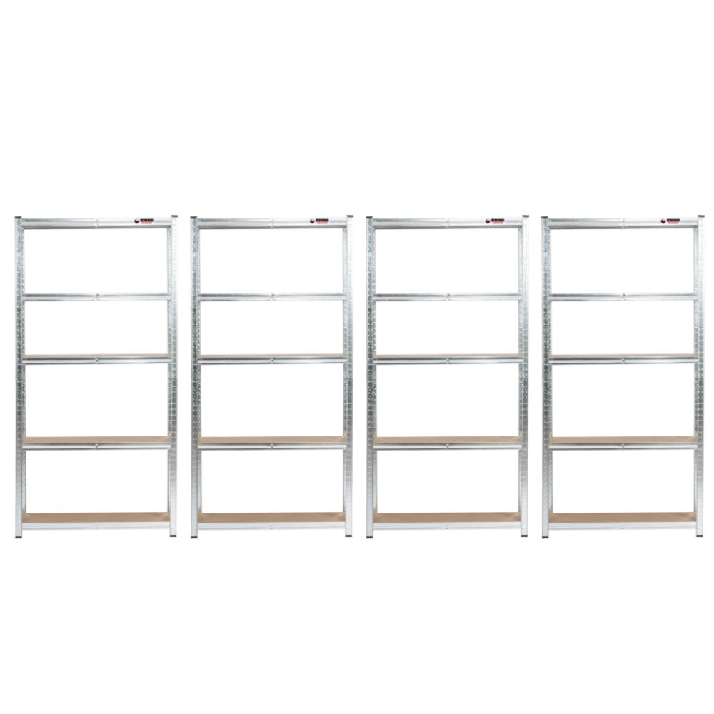 4 Unit Mega Deal | 180x90x30cm | 4 x Garage Shelving Units | 3 Colour Options | 1000kg Per Unit | 4000kg Per Set