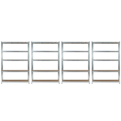 4 Unit Mega Deal | 180x120x45cm | 4 x Garage Shelving Units | 3 Colour Options | 1000kg Per Unit | 4000kg Per Set