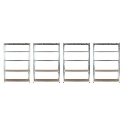 4 Unit Mega Deal | 180x120x60cm | 4 x Garage Shelving Units | 3 Colour Options | 1000kg Per Unit | 4000kg Per Set