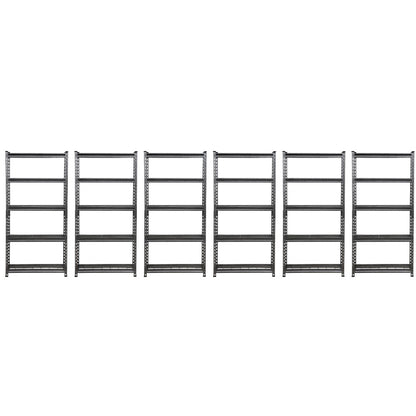 152 x 75 x 30cm | 5 Tier Boltless Wire Shelving Unit | Hammertone | 1000kg Load Weight