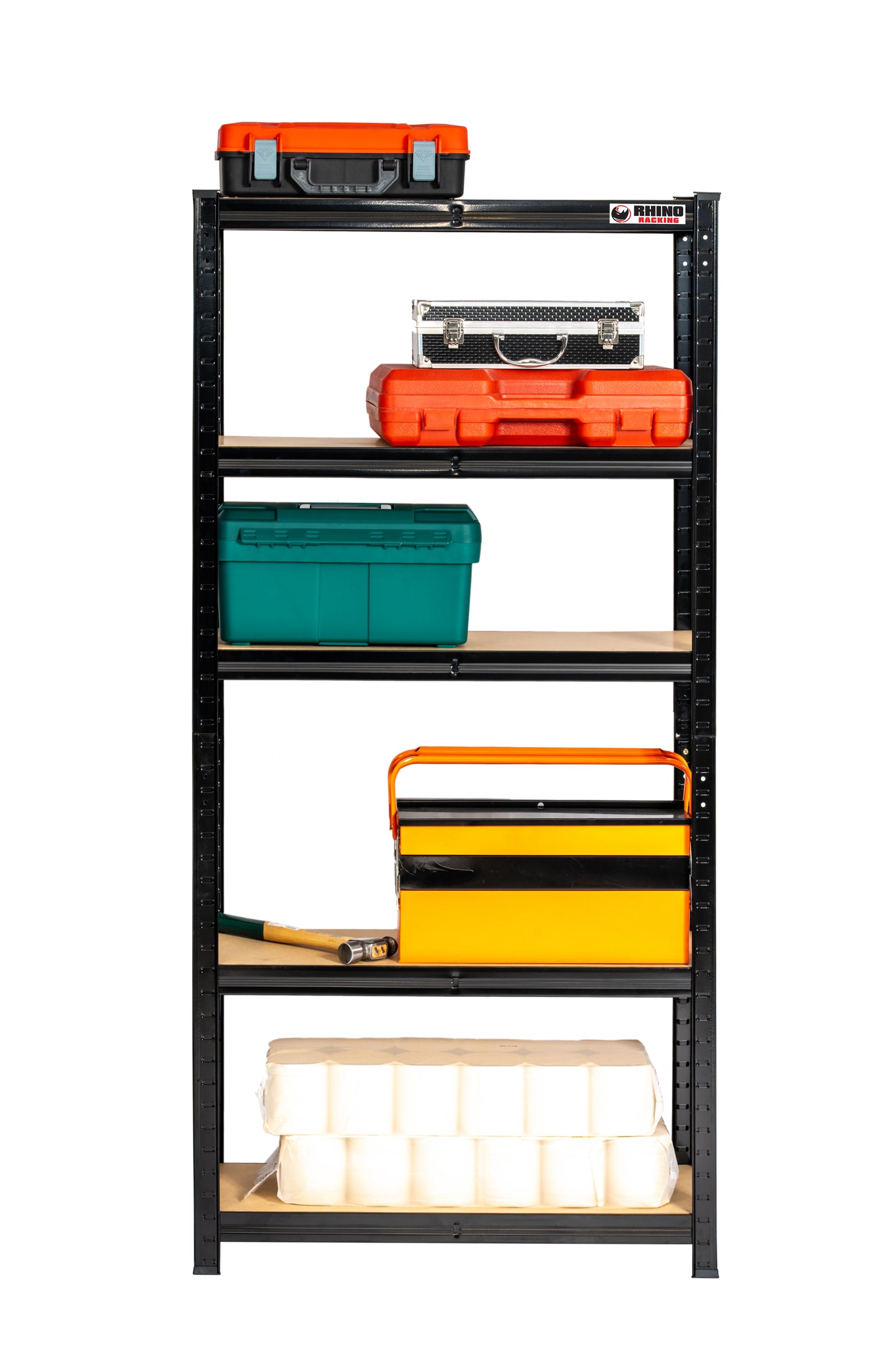 2 Bay Mega Deal | 150x75x30cm | 2 x Garage Shelving Units | 3 Colour Options | 1000kg Per Unit | 2000kg Per Set