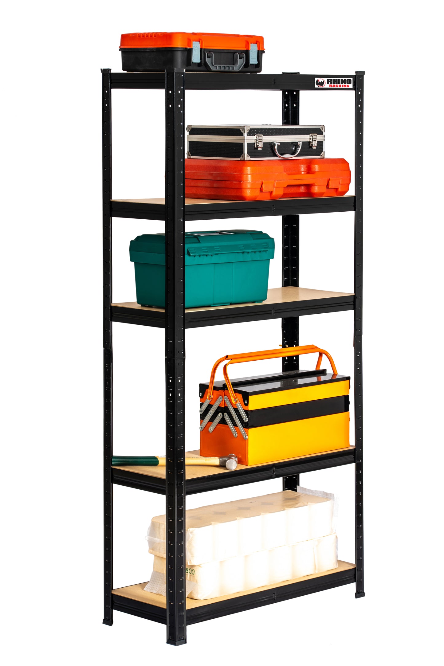 2 Bay Mega Deal | 150x75x30cm | 2 x Garage Shelving Units | 3 Colour Options | 1000kg Per Unit | 2000kg Per Set