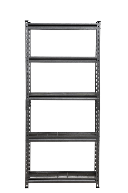 152 x 75 x 30cm | 5 Tier Boltless Wire Shelving Unit | Hammertone | 1000kg Load Weight
