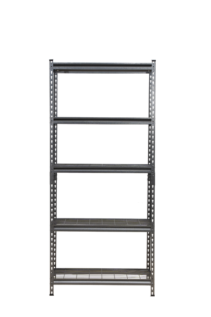 183 x 90 x 30cm| 5 Tier Boltless Wire Shelving Unit | Hammertone | 1000kg load weight