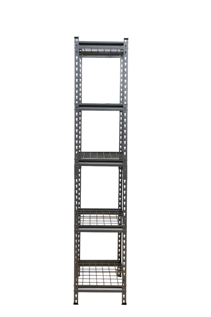 183 x 90 x 40cm | 5 Tier Boltless Wire Shelving Unit | Hammertone | 1000kg load weight