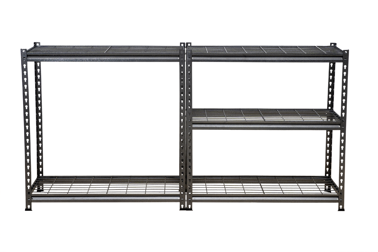 183 x 90 x 45cm | Black | 5 Tier Boltless Wire Shelving Unit | 1000kg load weight
