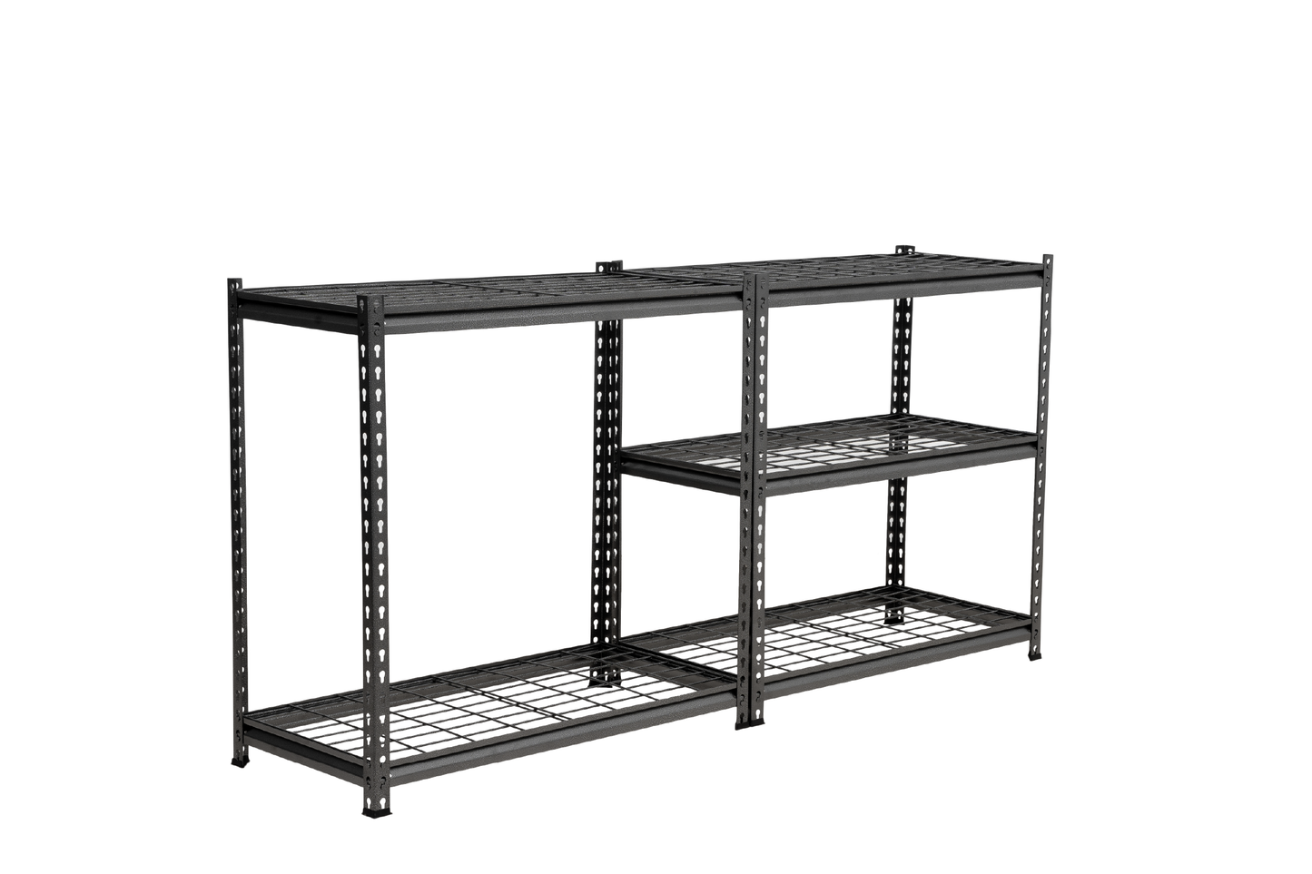 183 x 90 x 45cm | Black | 5 Tier Boltless Wire Shelving Unit | 1000kg load weight