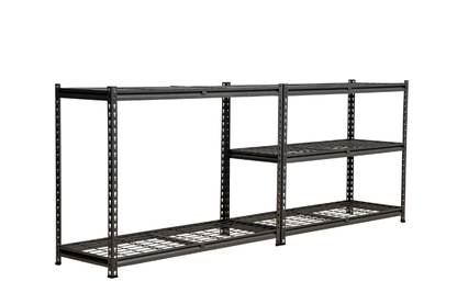 183 x 120 x 45cm | 5 Tier Boltless Wire Shelving Unit | Hammertone | 1000kg load weight