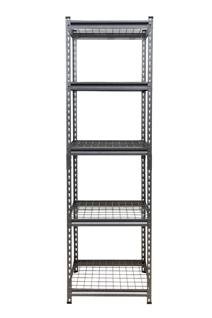 183 x 90 x 60cm| 5 Tier Boltless Wire Shelving Unit | Hammertone | 1000kg load weight