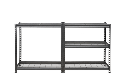 183 x 90 x 60cm| 5 Tier Boltless Wire Shelving Unit | Hammertone | 1000kg load weight