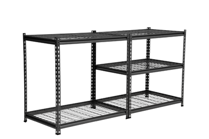 183 x 90 x 60cm| 5 Tier Boltless Wire Shelving Unit | Hammertone | 1000kg load weight