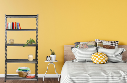 183 x 90 x 40cm | 5 Tier Boltless Wire Shelving Unit | Hammertone | 1000kg load weight