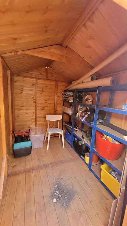 150 x 75 x 30cm | Blue | 5 Tier Boltless Heavy Duty Garage Shelving Unit | 200kg Per Shelf | 1000kg Load Weight Per Unit