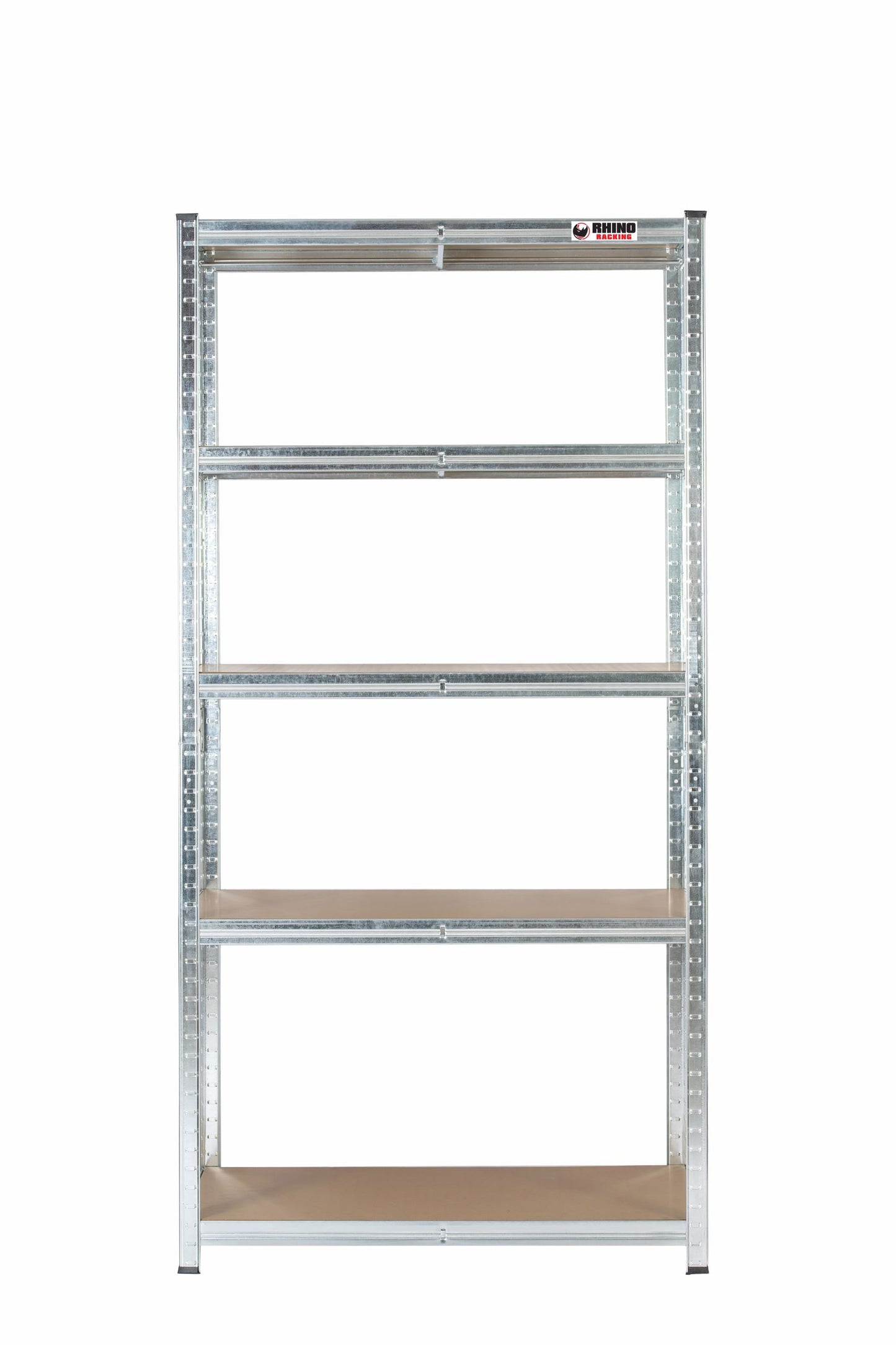 180 x 90 x 60cm | Galvanised | 5 Tier Boltless Heavy Duty Garage Shelving Unit | 1000kg Load Weight
